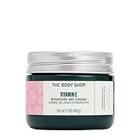 The Body Shop Vitamin E Moisture Cream – Fast Absorbing – Hydrates, Moisturizes and Protects – For Dehydrated Skin – 1.7 oz