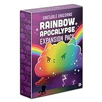 Unstable Unicorns Rainbow Apocalypse Expansion Pack - designed to be added to your Unstable Unicorns Card Game