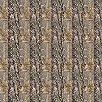 Adhesive Backed Real Tree Camo Vinyl Permanent Adhesive Craft Vinyl Camouflage Patterns 12 inches by 3 feet (5A1, 1)