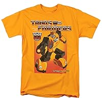 Transformers Bumblebee T Shirt & Stickers (X-Large)