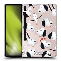 Head Case Designs Officially Licensed Peanuts Snoopy Character Patterns Soft Gel Case Compatible with Samsung Galaxy Tab S8 Plus