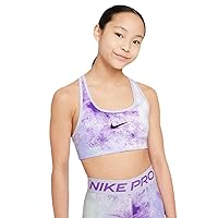 Nike Girl's Swoosh All Over Print Reversible Bra (Little Kids/Big Kids)