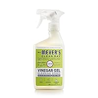 MRS. MEYER'S CLEAN DAY Vinegar Gel Cleaning Spray, Bathroom Use, No-Rinse Formula, Plant-Derived Cleaning Ingredients, Lemon Verbena, 16 Fl Oz, Pack of 1