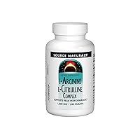 L-Arginine L-Citrulline Complex, Essential Amino Acid Supplement, Supports Peak Performance* 1,000 mg - 240 Tablets