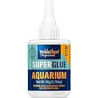 Aquarium Super Glue for mosses and Plants - for Freshwater and Saltwater Aquariums 50g