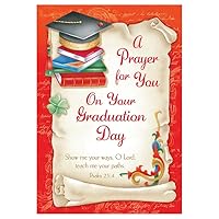 Christian Brands Catholic A Prayer for You on Your Graduation Day Card (Pack of 12)