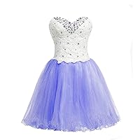 Long Sleeve Short Prom Dress for Juniors Lace Homecoming Dresses