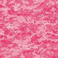 Army Digital Pink Camouflage Print Permanent Vinyl 12 inch Adhesive Vinyl (1)