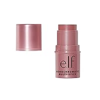 e.l.f., Monochromatic Multi Stick, Creamy, Lightweight, Versatile, Luxurious, Adds Shimmer, Easy To Use On The Go, Blends Effortlessly, Sparkling Rose, 0.17 Oz