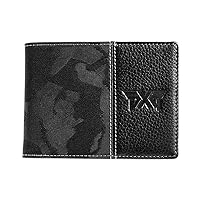 Bi-Fold Wallet, Black, 10㎝x 7.5㎝