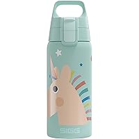 Insulated Kids Bottle - Shield One Therm - For Carbonated Beverages - Dishwasher Safe - Stainless Steel - 17 Oz