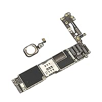 携帯電話のマザーボード、プロの設置、軽量で安定したPCB、携帯電話のメインボード、Touch IDでロック解除、指紋認証でロック解除、修理店用 (64GB)