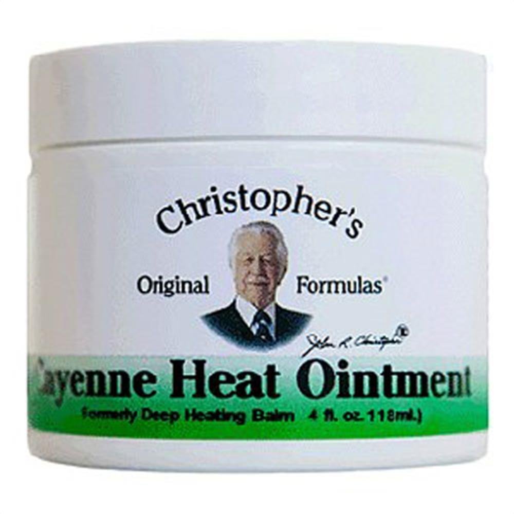 Dr Christophers Cap For Cayenne Ointment 4 oz ( 2-Pack)