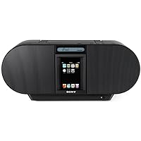 Sony ZSS4IP 30-Pin iPhone/iPod Portable CD Radio Boombox Speaker Dock (Black) (Discontinued by Manufacturer)
