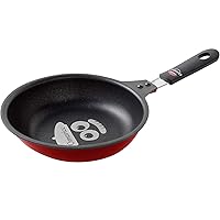 Ernest A-77663 Frying Pan, Supervised by a Well-Established Western Restaurant Kichikichi, Easy to Make Omelettes (Deep and Long Tip, Egg Shape), Recipe Included (IH Fluffy Omelet Frying Pan,