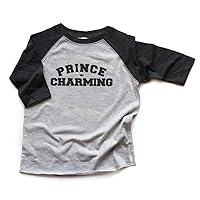 Prince Charming Baby Boy Bodysuit Newborn - Valentine's Day Toddler Kid Shirt Raglan Trendy Tshirt