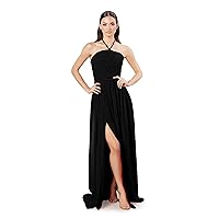 Dress the Population Women's Aura Fit and Flare Maxi Dress