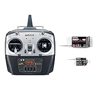 Radiolink T8FB 2.4ghz 8 Channels RC Radio Transmitter and R8EF/R8FM Receivers Set Dual Stick Remote Controller for Airplane Boat Car Robot and More (3 Pcs)