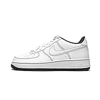 Nike Youth Air Force 1 Low '07 GS CW1575 100 Contrast Stitch - Red - Size