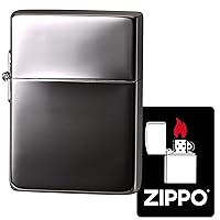 Zippo Windproof Brass Lighter Platinum Plated 1935 Replica with Special Sticker 1935PT