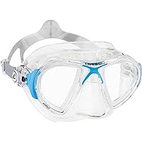 Adult High-End Scuba Diving Mask, Made in the Revolutionary Crystal Silicone - Big Eyes Evolution Crystal: Made in Italy