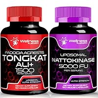 Nattokinase Supplement Capsules - 5000 FU - Enzymes from Pure Japanese Natto Extract