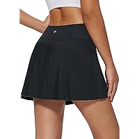 BALEAF Women's Pleated Tennis Skirt Golf Skorts for Woman High Waisted Lightweight Athletic Shorts Pockets