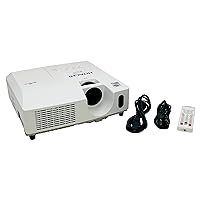 Hitachi CP-X3014WN 3LCD Projector 3200 ANSI Meeting Room 1080p HDMI, Bundle Remote Control Power Cord HDMI Cable