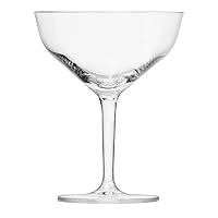Schott Zwiesel Basic Bar Designed by World Renowned Mixologist Charles Schumann Tritan Crystal Glass, Contemporary Martini Cocktail Glass, 7.6-Ounce, Set of 6