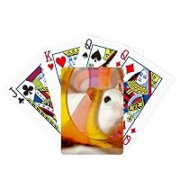 White Rat Animal Pet Game Toys Poker Playing Magic Card Fun Board Game