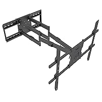 Mount-It! Full Motion TV Wall Mount with 39 Inch Long Extension Arms - 275 Lbs Capacity Heavy Duty Dual Arm TV Mount | Large 800 x 600mm VESA Holds 65 to 110 Inch TVs | Fits 16 and 24 Inch Studs