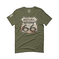 0273. Retro Road California Route 66 cali Republic Vintage for Men T Shirt
