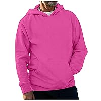 Hoodies For Men Graphic,Oversized Y2K Lightweight Hoodie Men Basic Casual Trendy Sweatshirt Pocket Pullover For Man