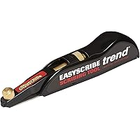 Trend EasyScribe Scribing Tool, Accurate Scribing Solution for Carpenters, Joiners, Tilers, Kitchen & Shop Fitters, E/SCRIBE, Black