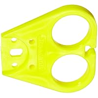 SP Ableware 754110000 Key Turner and Holder, Plastic with Finger Hole, Bright Yellow, Holds up to 1 Key