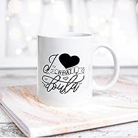 Quote White Ceramic Coffee Mug 11oz I Love What I Doula Coffee Cup Humorous Tea Milk Juice Mug Novelty Gifts for Xmas Colleagues Girl Boy