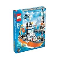LEGO 7739 City Coast Guard Patrol Boat and Tower