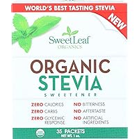 Stevia Sweetener Organic, 35 Count