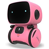 KaeKid Robots for Girls 3-5, Interactive Smart Robotic with Touch Sensor, Voice Control, Speech Recognition, Singing, Dancing, Repeating and Recording, Gift for Kids
