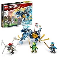 LEGO Ninjago Nya's Water Dragon EVO 71800, Children's Toy, Unisex, Two-Way Radio, with 3 Minifigures and Adjustable Dragon