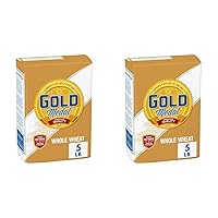 Gold Medal Premium Quality All Natural Whole Wheat Flour For Baking, 5 lb (Pack of 2)
