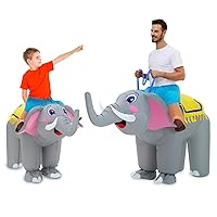 Inflatable Elephant Costume Adult + Inflatable Elephant Costume Kids Halloween Animals Costumes