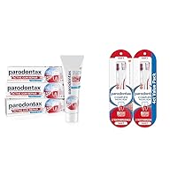 Parodontax Active Gum Repair Toothpaste, Toothpaste & Complete Protection Oral Care Soft Toothbrush for Healthy Gums and Strong Teeth - 4 Count