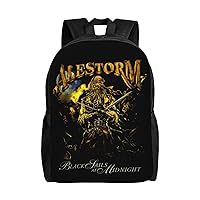 Alestorm Black Sails At Midnight Music Band Adult Backpack Lightweight Backpacks Unisex Rucksack Fashion Casual Travel Bag