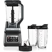 BN751 Professional Plus DUO Blender, 1400 Peak Watts, 3 Auto-IQ Programs for Smoothies, Frozen Drinks & Nutrient Extractions, 72-oz. Total Crushing Pitcher & (2) 24 oz. To-Go Cups, Black