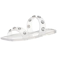 Katy Perry Women's The Geli Embellished Square Toe Sandal
