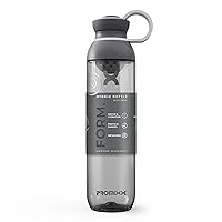 Promixx FORM Sports Water Bottle - Premium BPA Free Water Bottle for Fitness Sports & Outdoors - Sustainable Drinks Bottle with Measurement Markers and Leakproof Lid - 26oz