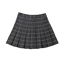 Summer Skirts for Women, Korean Style Clothes for Girls, Beautiful A-Line Mini Plaid Pleated Skirts