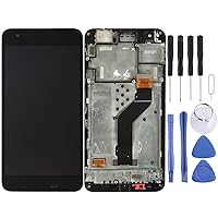 Lihuoxiu Cell Phone Replacement Parts LCD Screen and Digitizer Full Assembly with Frame for Google Nexus 6P (Black) Telephone Accessories (Color : Black)