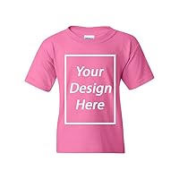 Add Your Own Text Design Custom Personalized Youth Kids T-Shirt Tee